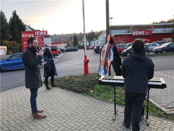 Der kleine Eröffnungsimpuls am vergangenen Samstag.