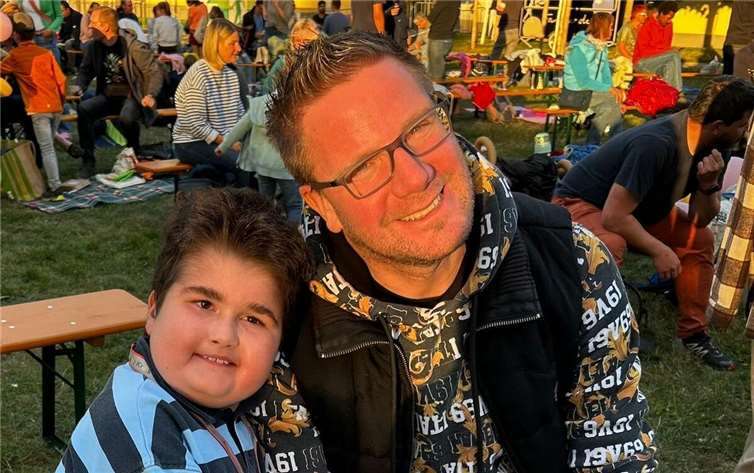 Der kleine Maxime hatte richtig viel Spaß.  Foto: Bunter Kreis