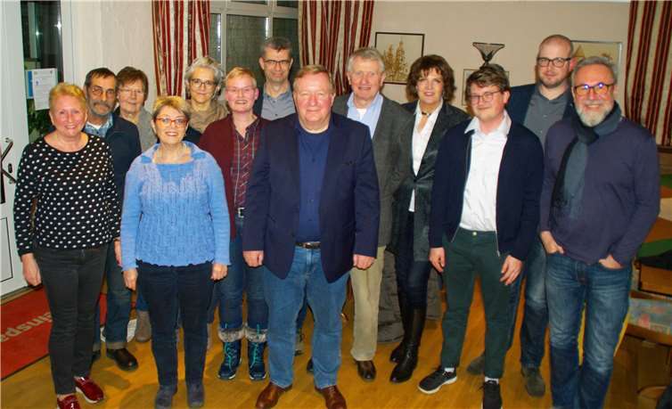 Der komplette neue Vorstand freut sich auf die kommenden Aufgaben.Fotos: privat