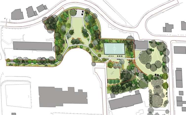 Der künftige Festungspark Kaiser Alexander auf der Karthause vereint eine hohe Aufenthaltsqualität mit Sportmöglichkeiten sowie Arten- und Naturschutz.Foto: Stadt Koblenz