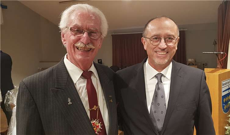 Der langjährige Regionalbeauftragte Willi Fuhrmann (links) gemeinsam mit seinem Nachfolger Richard Nelleßen (rechts).Foto: privat
