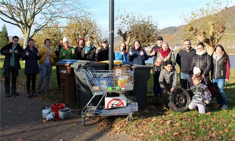 Der letzte Waterlove Day in Andernach für das Jahr 2019 bei bestem Wetter hat gezeigt, dass diese Aktionen dringend notwendig sind. Die Gruppe der fleißigen Helfer konnte auf einer übersichtlichen Strecke von vier Kilometern zehn Mülltonnen voll wurden. Fotos: privat