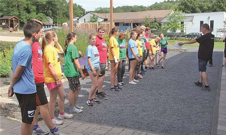 Der letzte „Wettkampf“ in der Römerwelt, bei der es um die korrekte Beantwortung von Fragen/Behauptungen „rund um den Limes“ ging.