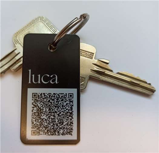 Der luca-App-Schlüsselanhänger ist ab sofort kostenfrei in den Bürgerbüros der Kommunen erhältlich. Foto: Kreisverwaltung Ahrweiler