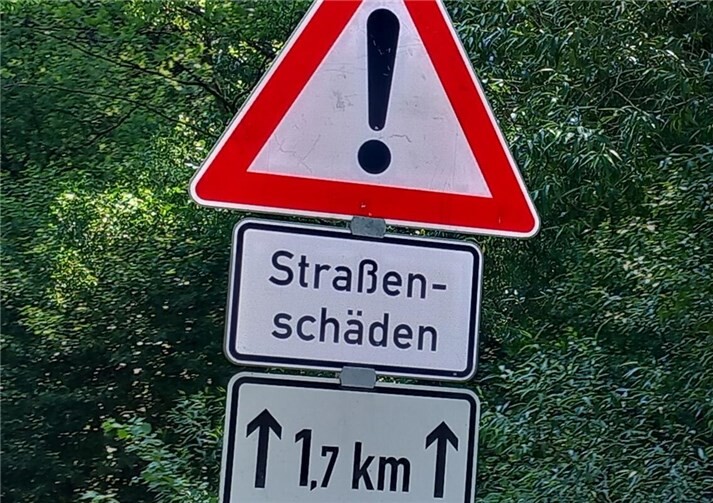 Der marode Zustand der L 83 ist in Kempenich Dauerthema.  Foto: Jochen Seifert