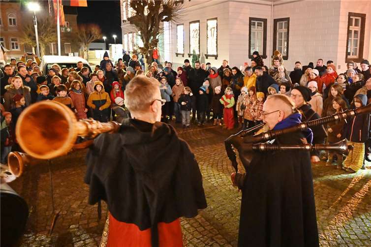 Der mittelalterliche Teil begeisterte die Besucher ebenso.