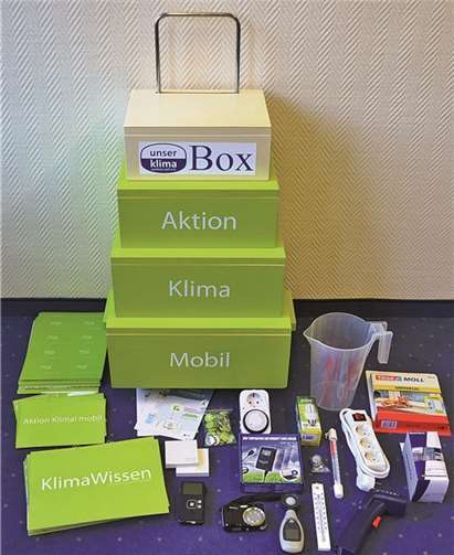 Der mobile Werkzeugkasten von AktionKlimaMobil. privat