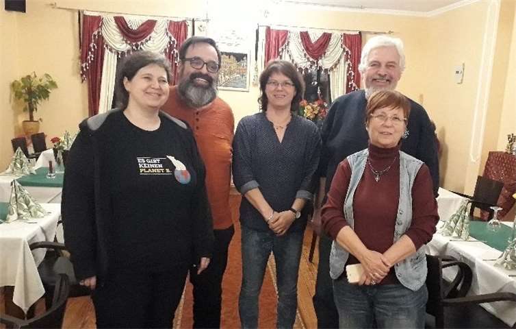 Der neu Vorstand von Bündnis 90/Die Grünen Puderbach.Quelle: Bündnis 90/Die Grünen Puderbach