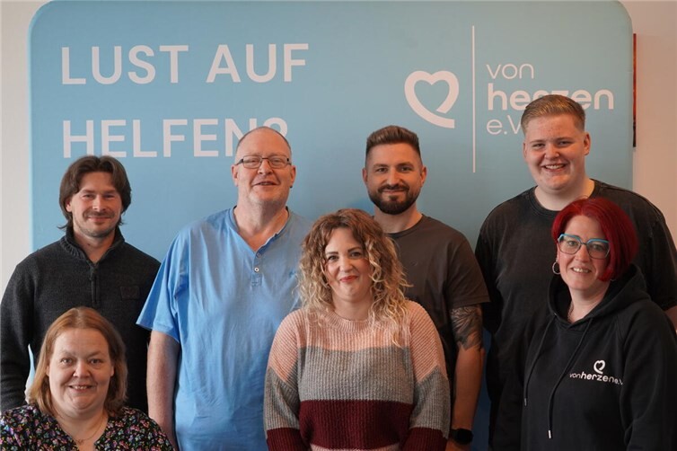 Der neu bestätigte Vorstand des Vereins „von Herzen e.V „ im Rahmen der Jahreshauptversammlung in Hachenburg.