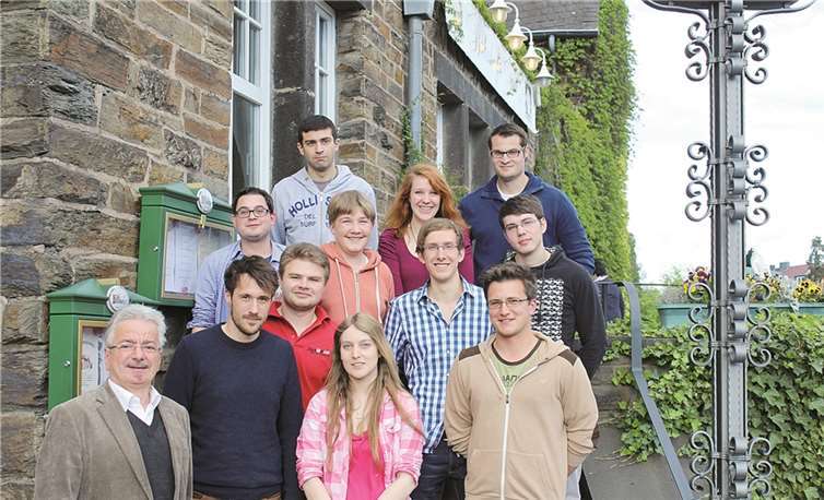 Der neu gewählte Juso-Vorstand des Kreises Ahrweiler. privat