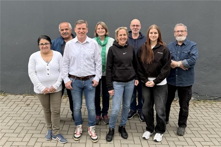 Der neu gewählte Kreisvorstand der Linken Mayen-Koblenz
