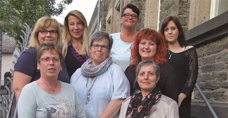 Der neu gewählte Möhnenvorstand. privat