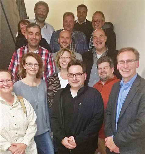 Der neu gewählte Schulelternbeirat. Privat