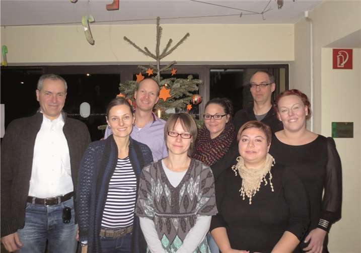 Der neu gewählte Schulelternbeirat der Bodelschwinghschule (v.l.): Erwin Lenz, Petra Deuster, Thomas Bach, Franziska Egler (Vorsitz), Desiree Wagner (Stellvertreterin), Selda Altun, Marc Alt, Christiane Stühler