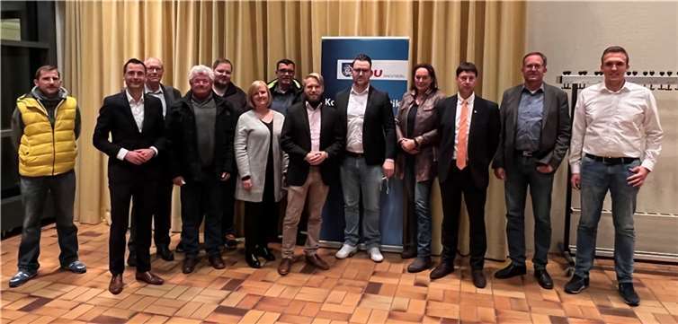 Der neu gewählte Vorstand der CDU Wachtberg mit ihrem Landtagskandidaten Jonathan Grundwald (2.v.l.). Foto:privat