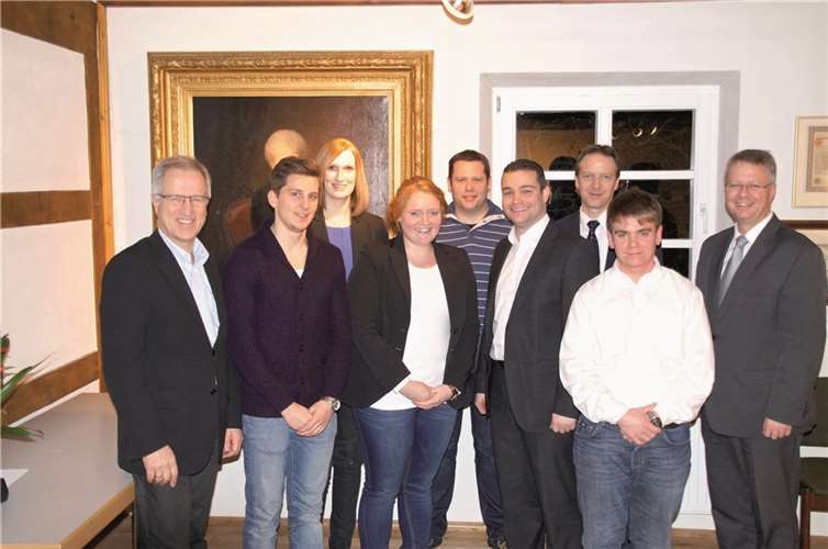 Der neu gewählte Vorstand der Jungen Union - Gemeindeverband Weißenthurm.privat