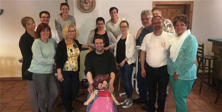 Der neu gewählte Vorstand der KG Funken Rot-Weiß-Gold Koblenz Metternich. Privat