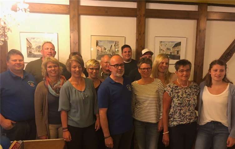 Der neu gewählte Vorstand der KG Rievkooche. privat