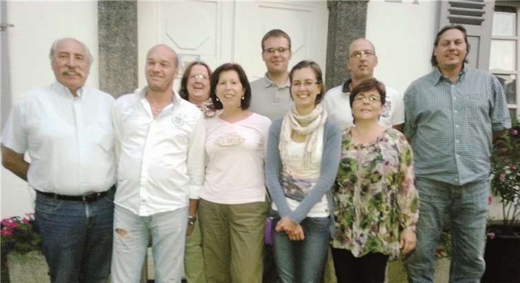 Der neu gewählte Vorstand der Narrenzunft freut sich auf seine neuen Aufgaben.privat