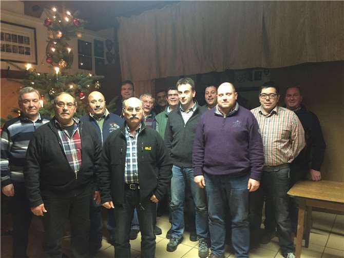 Der neu gewählte Vorstand der Schützenbruderschaft. privat