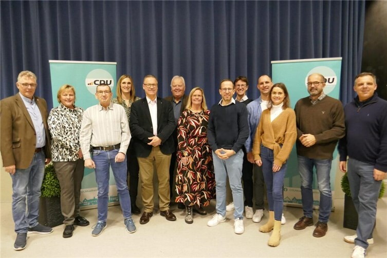 Der neu gewählte Vorstand des CDU-Stadtverbandes Mülheim-Kärlich.