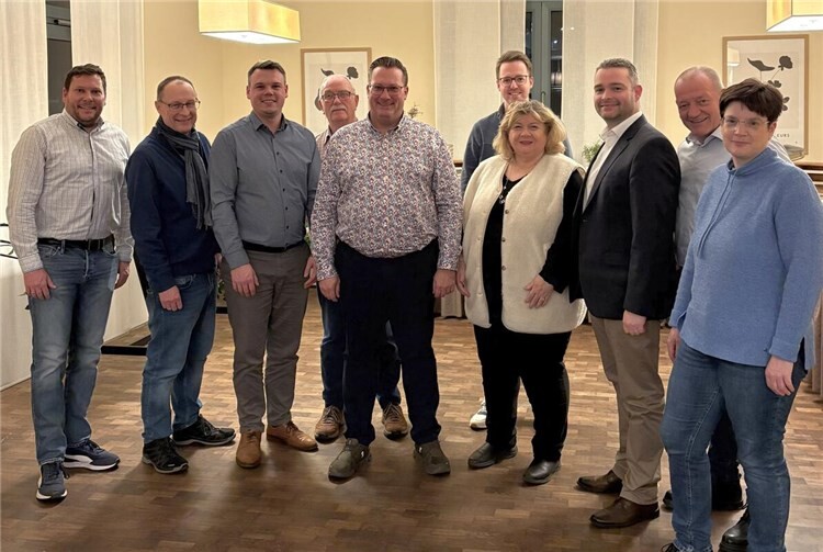 Der neu gewählte Vorstand des CDU-Stadtverbandes Polch mit dem Vorsitzenden Gino Gilles (5. von links) und dem Landtagsabgeordneten Torsten Welling (3. von rechts).Foto: privat