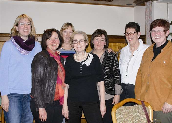 Der neu gewählte Vorstand des Frauenchores Bubenheim freut sich auf kommende Aufgaben.privat