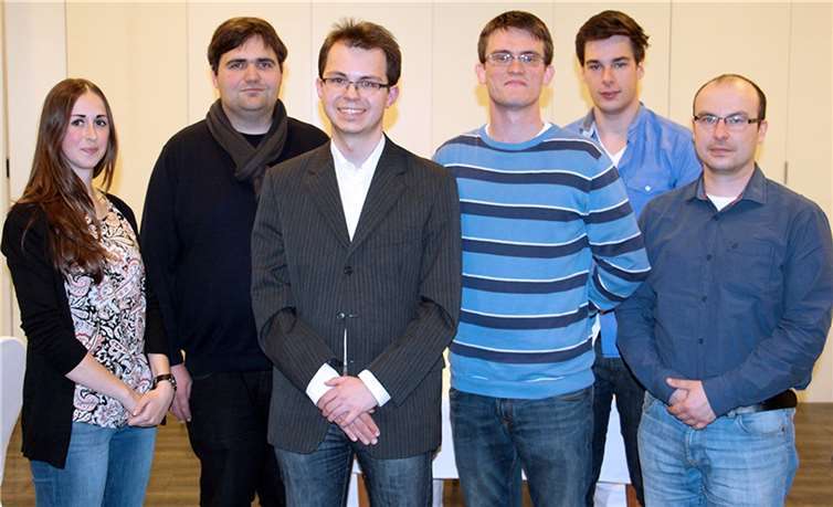 Der neu gewählte Vorstand des JU-Gemeindeverbandes Maifeld. V.l.n.r.: Annika Wihard, Christian Schneider, David Kubis, Christian Schnack, Leon Engbarth, Wladimir Kolke. Privat