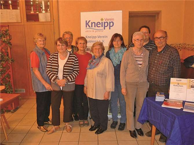 Der neu gewählte Vorstand des Koblenzer Kneipp Vereins.privat