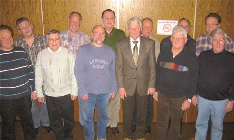 Der neu gewählte Vorstand des MGV Diana.privat