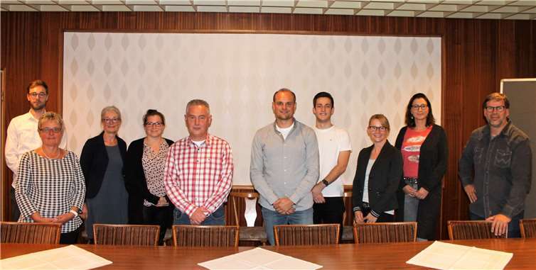 Der neu gewählte Vorstand des SV Kripp.Fotos: privat