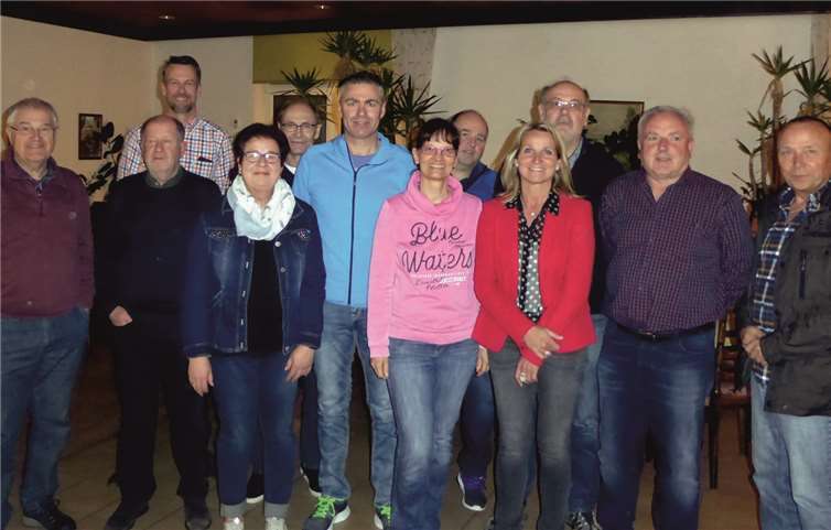 Aus der Jahreshauptversammlung ging ein neuer Vorstand hervor Der neu gewählte Vorstand des TC Kobern-Gondorf e.V..privat