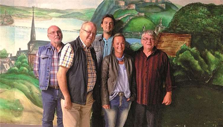 Der neu gewählte Vorstand. privat