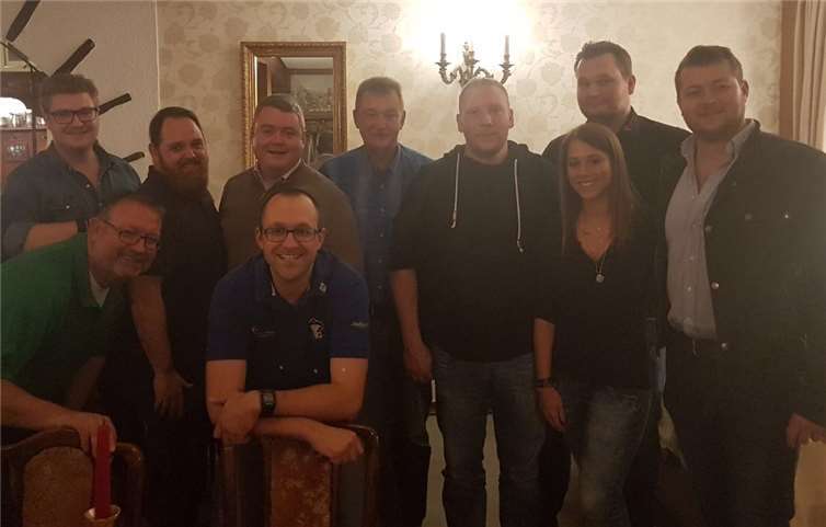 Der neu zusammengesetzte Vorstand.privat