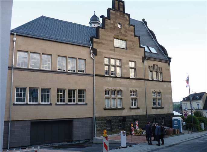 Der neue Anbau wurde harmonisch mit dem alten Rathaus verbunden.