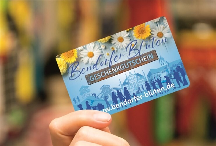 Der neue Bendorfer Blüten Gutschein. Foto: privat