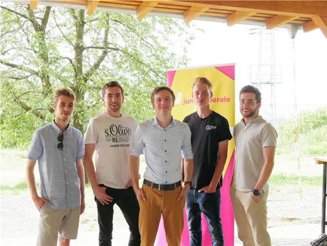 Der neue Bezirksvorstand der Jungen Liberalen aus dem Bezirk Koblenz. Foto: privat