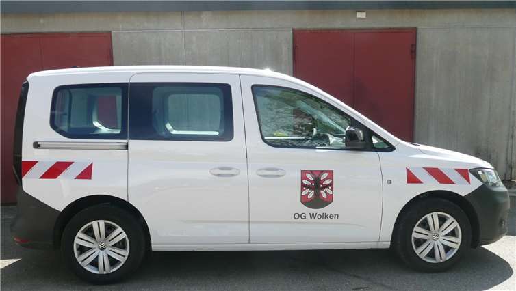 Der neue Caddy der Ortsgemeinde Wolken.Quelle: Ortsgemeinde Wolken