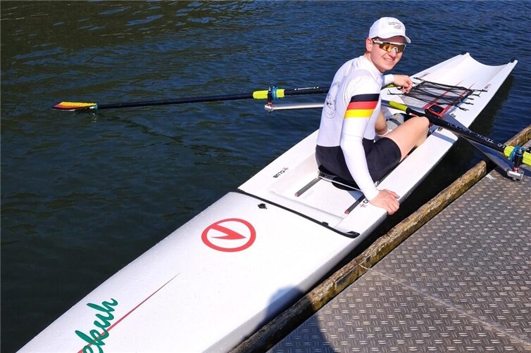 Der neue „Coastal“-Einer, der auch bei den nächsten Olympischen Spielen 2028 eine Rolle spielen wird, wurde von Simon Haible auf den Namen „Seekuh“ getauft.