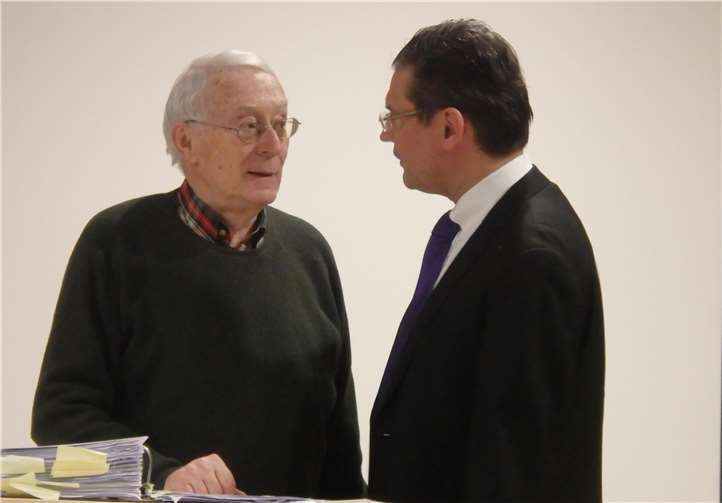 Der neue Ehrenvorsitzende, OB a.D. Dr. Schulte-Wissermann.Foto: privat