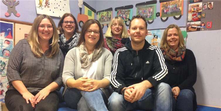 Der neue Elternausschuss der Kindertagesstätte St. Vincentinus Wershofenprivat