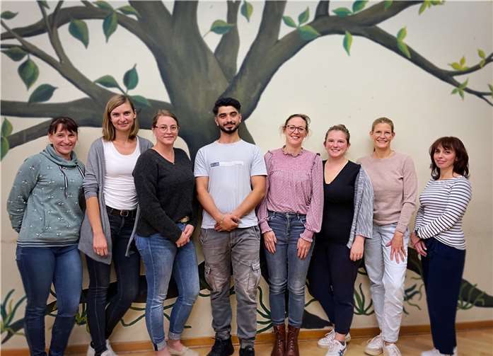 Der neue Elternausschuss der Kindertagesstätte St. Laurentius Ahrweiler (v.l.n.r.): Natalia Schwabe, Carina Hansonis, Miriam Radermacher, Rabie Haji, Anne Rienecker, Esther Fichtl, Julia Schäferkötter, Vesela Radenkova  Foto: privat