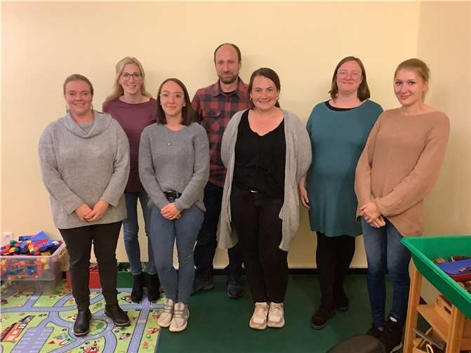 Der neue Elternausschuss in der Kita Hellenbach. Foto: privat