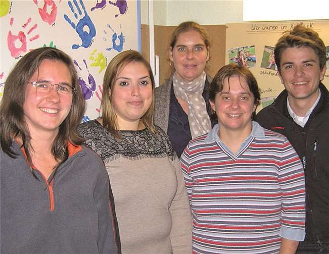 Der neue Elternausschuss stellt sich vor, Margarete Silter, Gülsüm Yilmaz, Chantal Schurink, Susanne Röder, Dr. Christian Helf v.l.n.r..privat