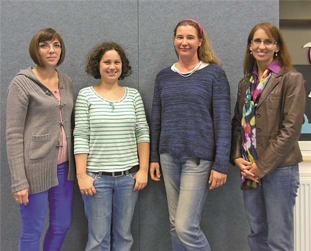 Der neue Elternausschuss (v.l.) Katharina Dick, Tina Torinus, Sabine Hanusch, Katja Ableiter