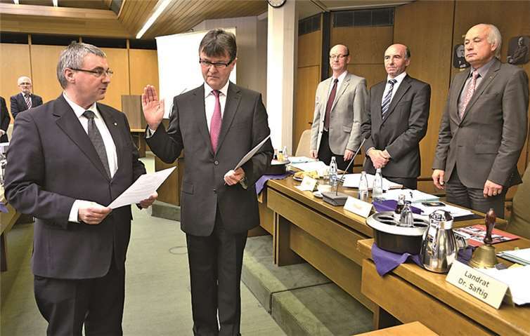 Kreis-Vize gewählt und Etatplan gebilligt 