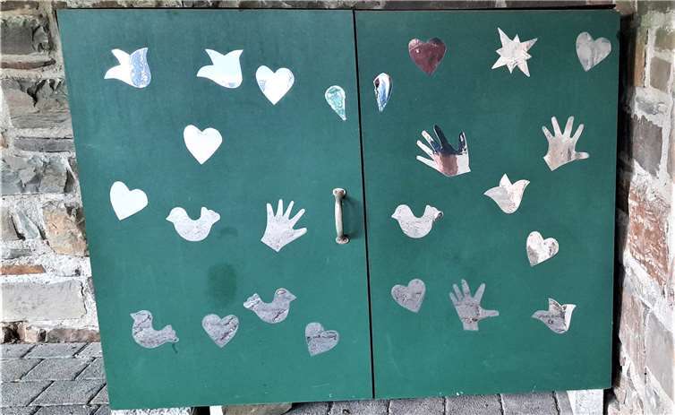 Der neue Fairteiler-Schrank in Pillig. Foto: privat