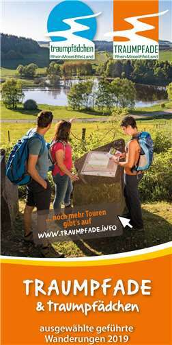 Viel los auf Traumpfaden und Traumpfädchen Der neue Flyer der REMET stellt das vielfältige Angebot geführter Wanderungen auf Traumpfaden und Traumpfädchen vor. Foto: privat