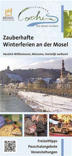 Der neue Flyer informiert darüber, was in der Region Cochem zwischen November und Februar geboten wird. privat
