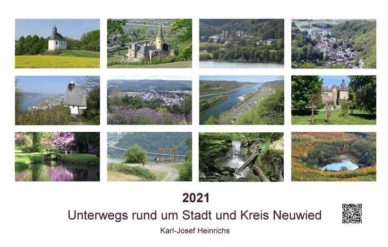 Der neue Foto-Kalender zeigt Wanderziele rund um Neuwied. Foto: privat